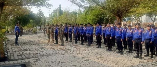Lakukan Pembinaan dan Penyegaran, Kabid Damkar Topan, SE.MM Tekankan Disiplin Bekerja